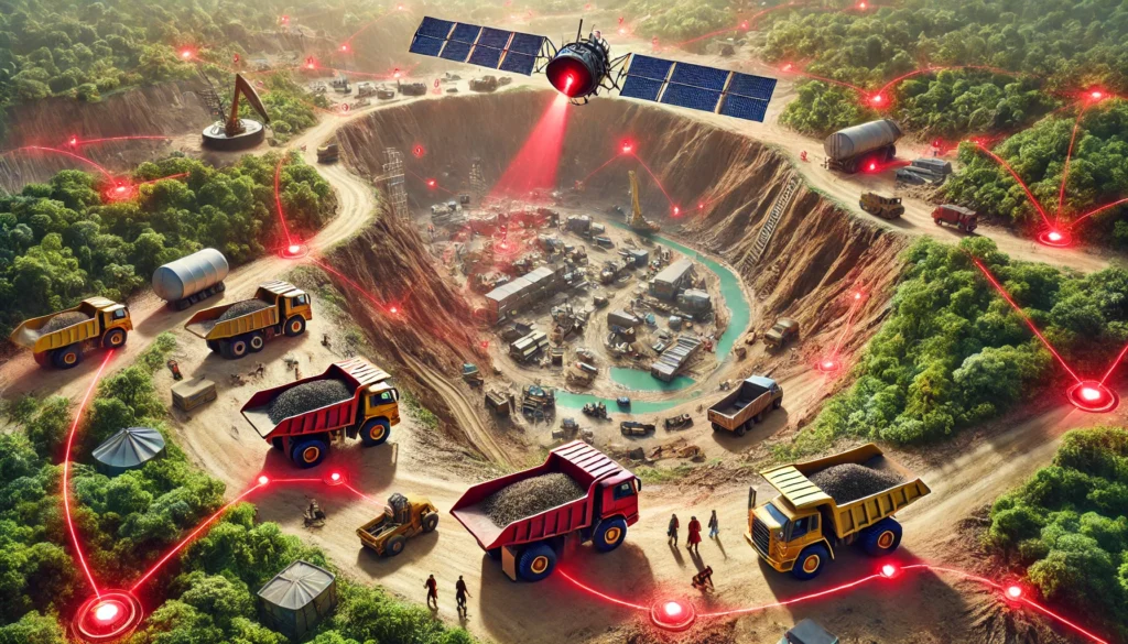 3D_Satellite tracking in oil and gas industry