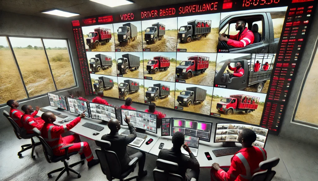 Light truck video driver surveillance