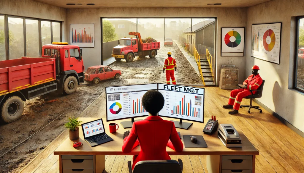 fleet management system user monitoring mobile assets