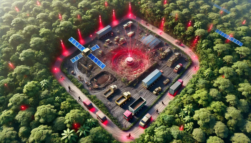 3D_satellite tracking in remote places in east africa